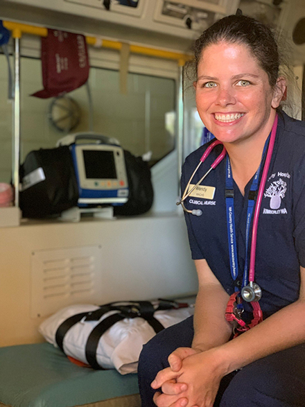 Wendy Young is the 2021 Australian & New Zealand College of Emergency Nursing (ANZCEN) Rural/Remote Emergency Nurse Educator of the Year